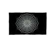 Sacred geometry mat with dodecahedron fractal design for dowsing, divination practice, and pendulum readings.