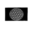 Sacred geometry mat with Flower of Life design for dowsing, divination practice, and pendulum readings.