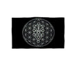 Sacred geometry mat with Kabbalah Tree of Life design for dowsing, divination practice, and pendulum readings.