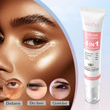 SADOER firming eye serum roll-on for reducing the look of eye bags, hydrating delicate skin, and daily skincare use.