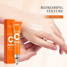 SADOER firming Vitamin C eye cream for tightening delicate eye-area skin, moisturizing, and everyday anti-aging care.