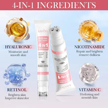 SADOER roll-on eye serum for helping reduce eye bags, refresh tired eyes, and support daily under-eye care.