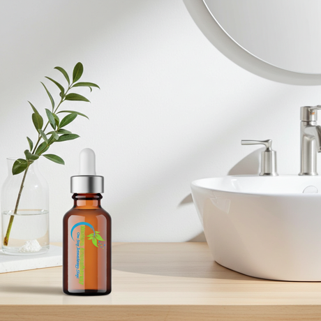 Safflower Carrier Oil bottle for massage, skin moisturizing, and daily body care.