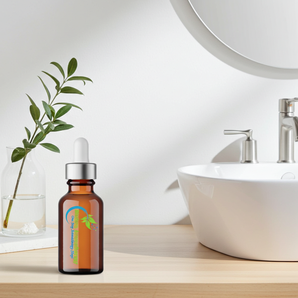 Safflower Carrier Oil bottle for massage, skin moisturizing, and daily body care.
