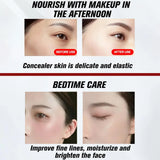 SAKSRAAR Dragon Blood Cream before and after skin results showing visible improvement in texture and glow.