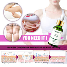 SAKSRAAR slimming oil bottle for stimulating massage blends, body-toning routines, and natural wellness use.