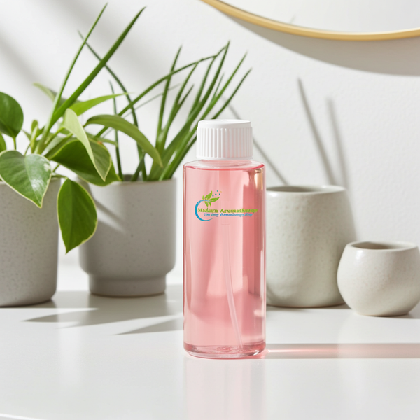 Sandalwood Fragrance Oil bottle for oil burners, candle making, wax melts, and warm woody home fragrance.