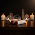 Sandalwood Tibetan Rope Incense 45 ropes for meditation, grounding, and daily ritual use.