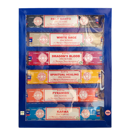 Satya 6-in-1 Series Assorted Incense Gift Pack