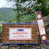 Satya India Aromatherapy incense sticks for yoga sessions, mindfulness practice, and relaxing scent use.
