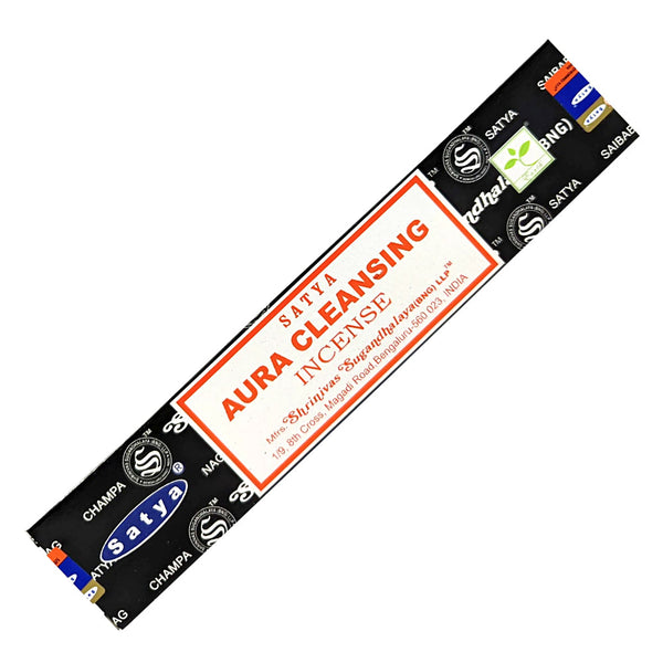 Satya Aura Cleansing Incense Sticks 15 gram pack