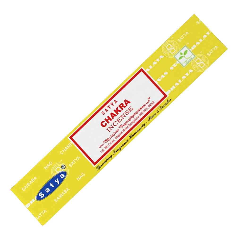 Satya Chakra Incense Sticks with sandalwood and floral notes