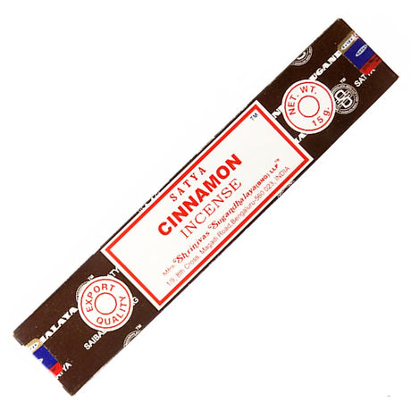 Satya Cinnamon Incense Sticks 15 gram pack