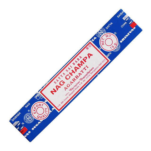 Satya Colored Nag Champa Egyptian Musk Incense for relaxation, meditation, and home fragrance.