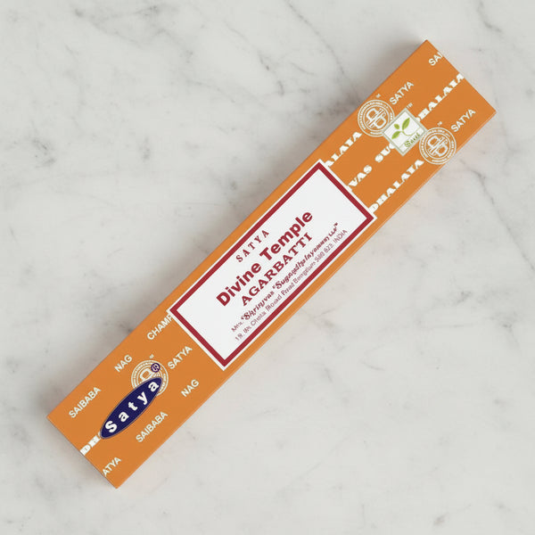 Satya Divine Temple Incense Sticks 15 gram pack