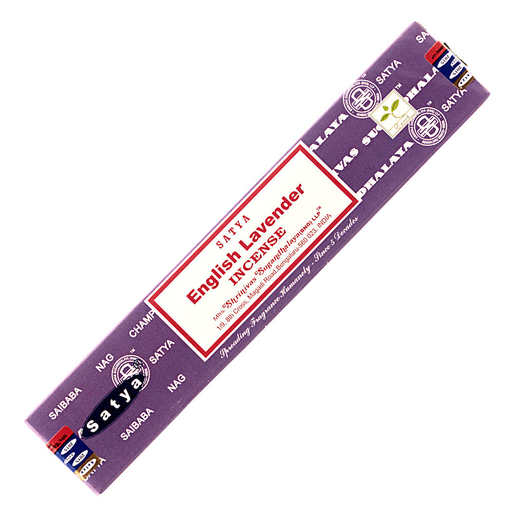 Satya English Lavender Incense Sticks 15 gram pack