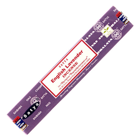 Satya English Lavender Incense Sticks 15 gram pack
