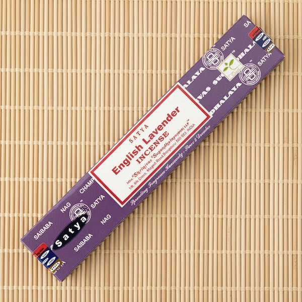 Satya English Lavender Incense Sticks 15 gram pack