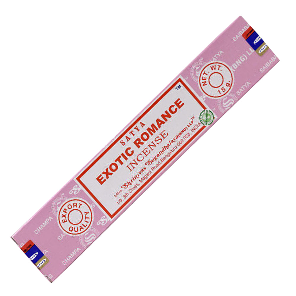 Satya Exotic Romance Incense Sticks 15 gram pack