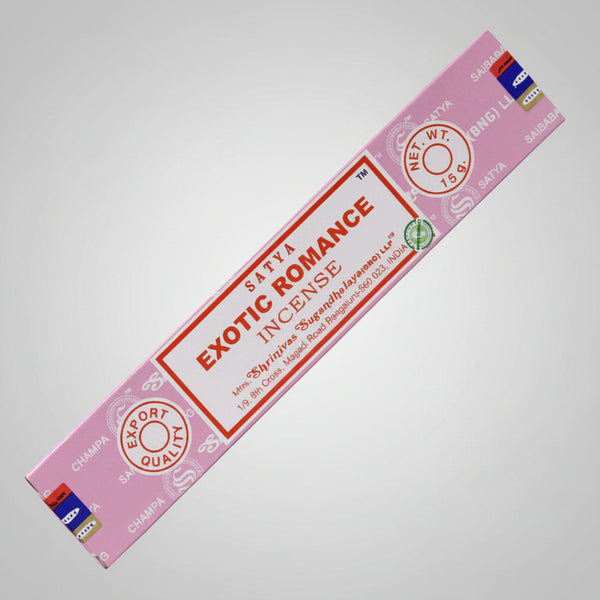 Satya Exotic Romance Incense Sticks 15 gram pack