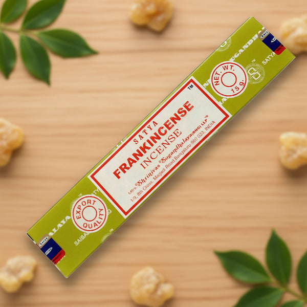 Satya Frankincense Incense Sticks 15 gram pack