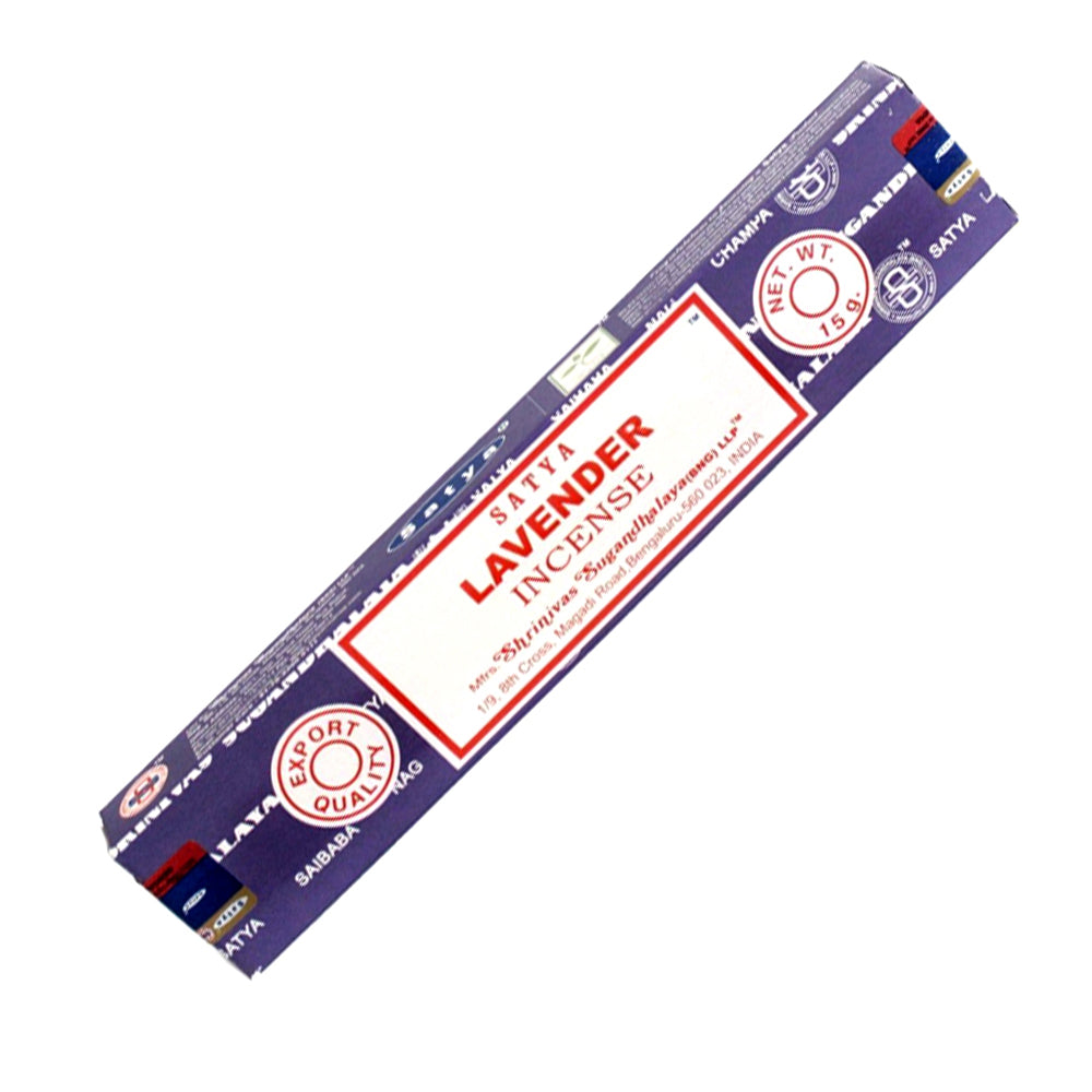 Satya Lavender Incense Sticks 15 gram pack