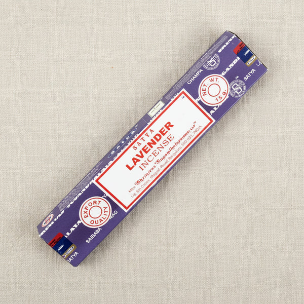 Satya Lavender Incense Sticks 15 gram pack