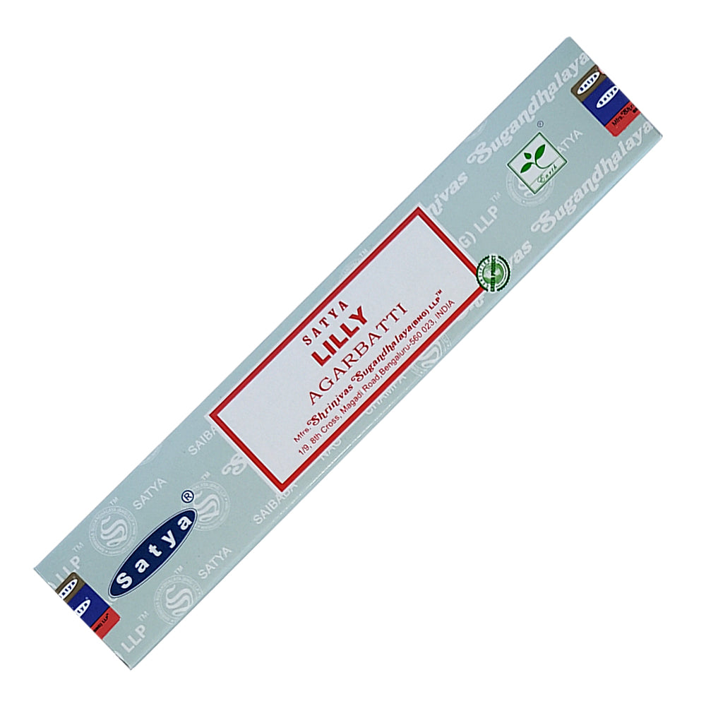 Satya Lilly Incense Sticks 15 gram pack