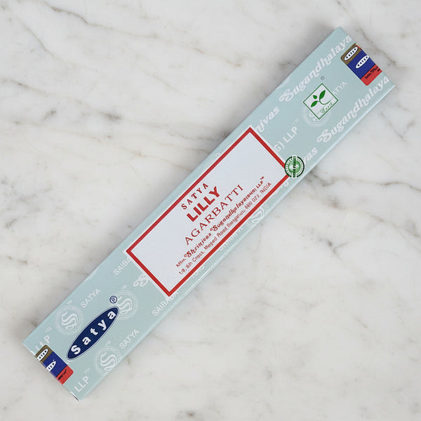 Satya Lilly Incense Sticks 15 gram pack