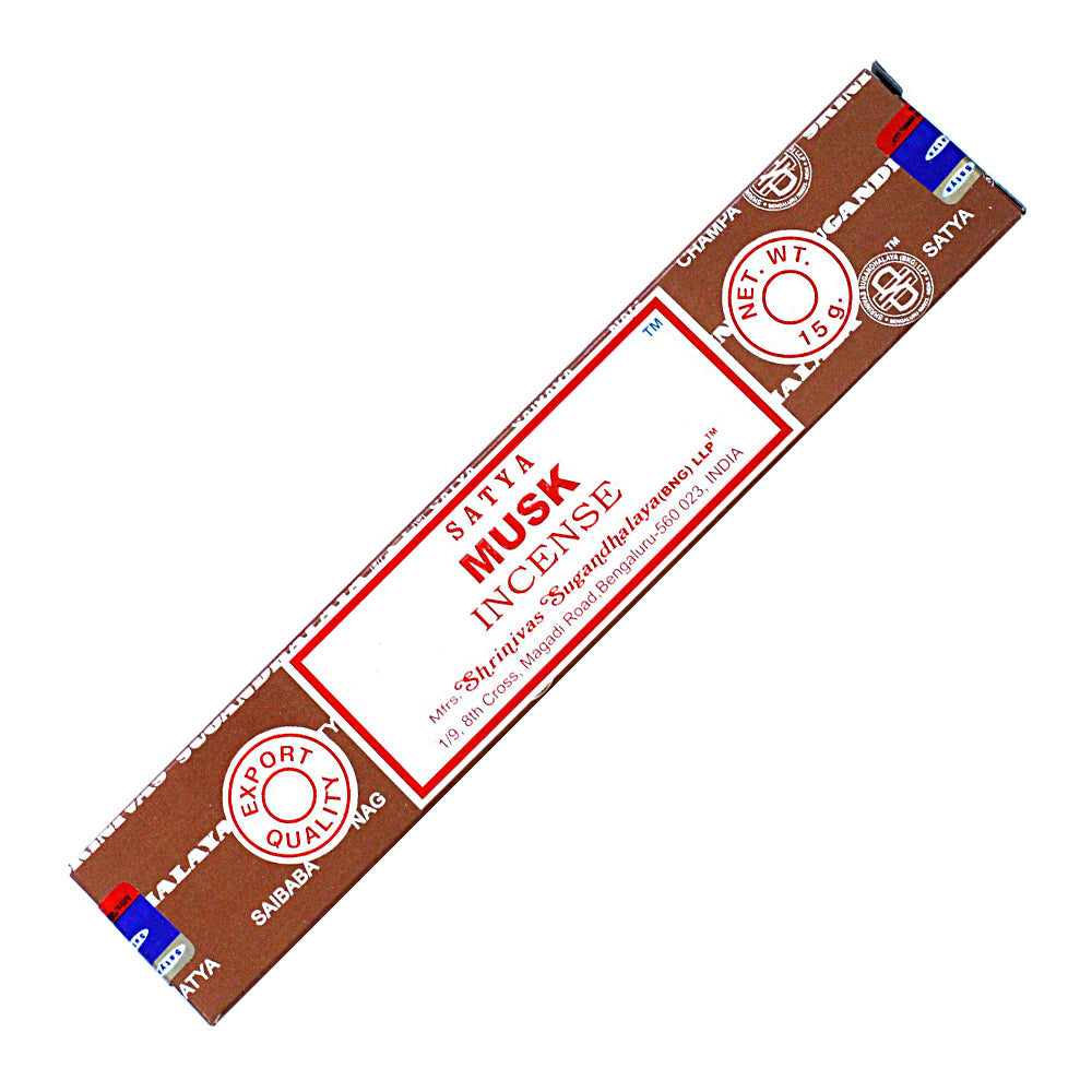 Satya Musk Incense Sticks 15 gram pack