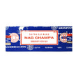 Satya Nag Champa Dhoop 10 Sticks for meditation, crystal cleansing, and home ambiance.