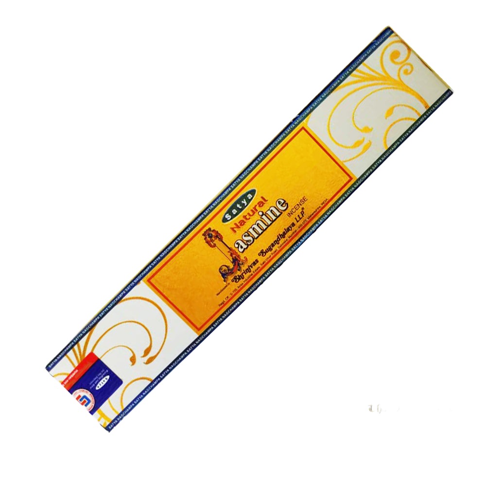 Satya Natural Jasmine Incense Sticks 15 gram pack