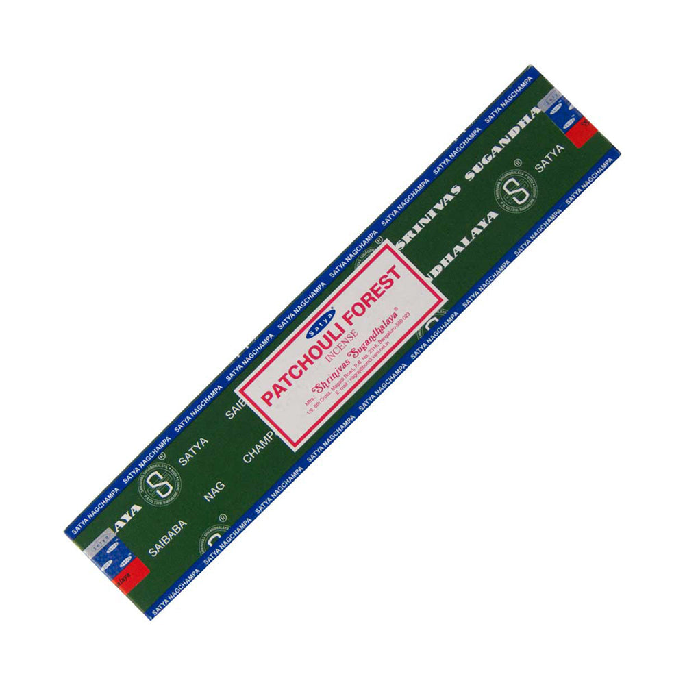 Satya Patchouli Forest Incense Sticks 15 gram pack