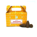 Satya Sandalwood Dhoop Backflow Cones for meditation, relaxation, and calming ambiance.