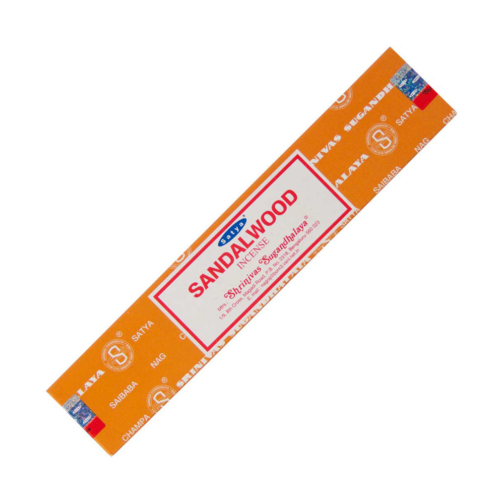 Satya Sandalwood Incense Sticks 15 gram pack