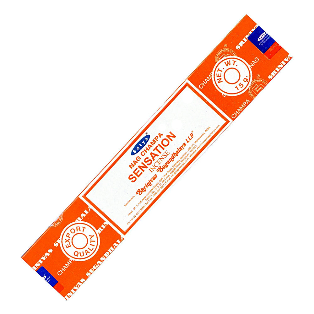 Satya Sensation Incense Sticks 15 gram box