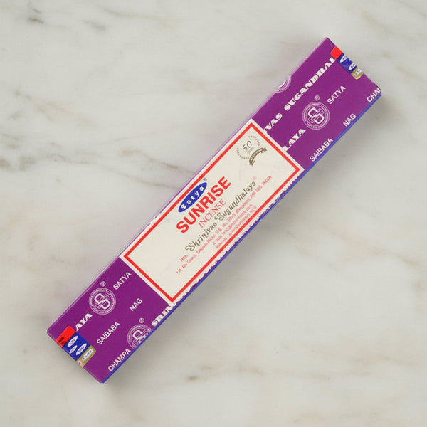 Satya Sunrise Incense Sticks 15 gram pack