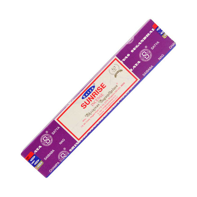 Satya Sunrise Incense Sticks 15 gram pack