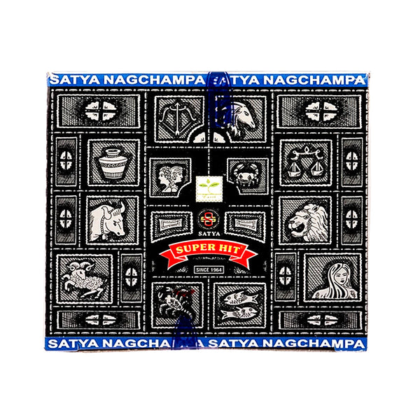 Satya Super Hit Incense Cones for meditation, yoga, and relaxation.