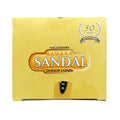 Satya Super Sandal Dhoop Incense Cones for meditation, prayer, and purifying rituals.
