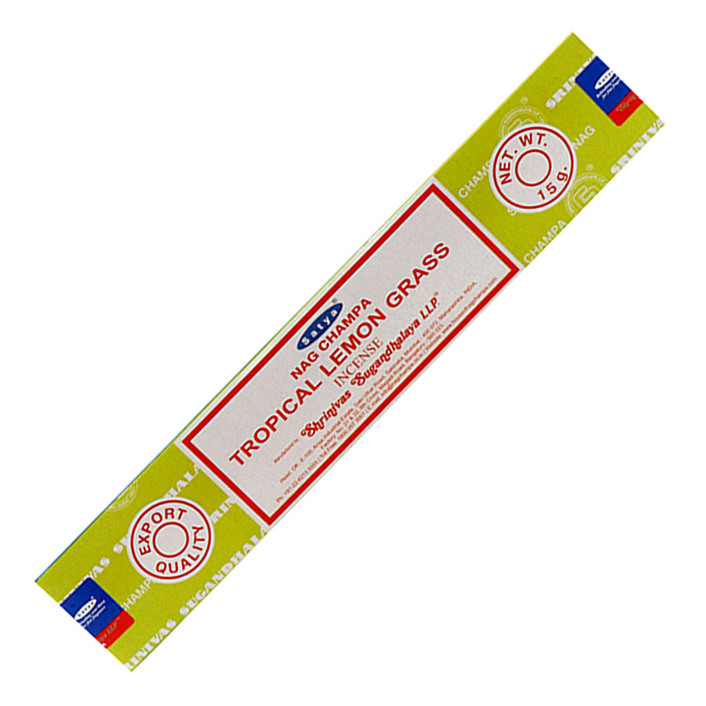 Satya Tropical Lemongrass Incense Sticks 15 gram box