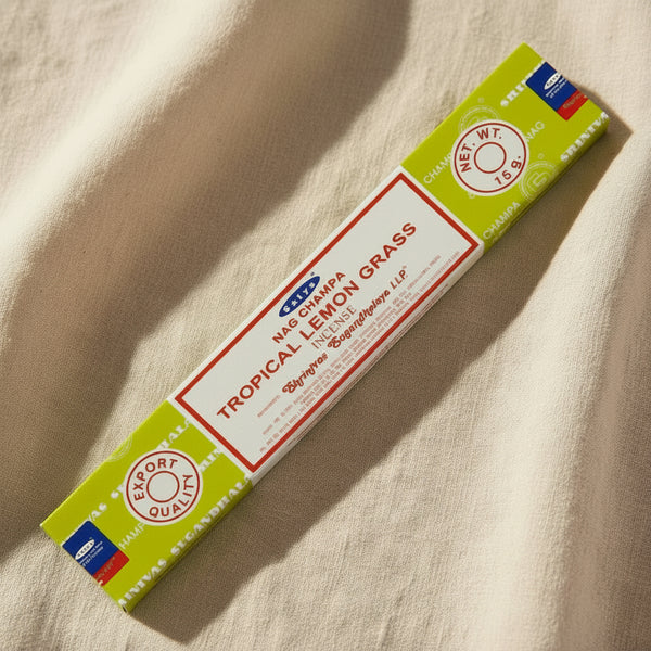 Satya Tropical Lemongrass Incense Sticks 15 gram box