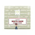 Satya White Sage Dhoop Incense Cones for purification, meditation, and daily ritual use.