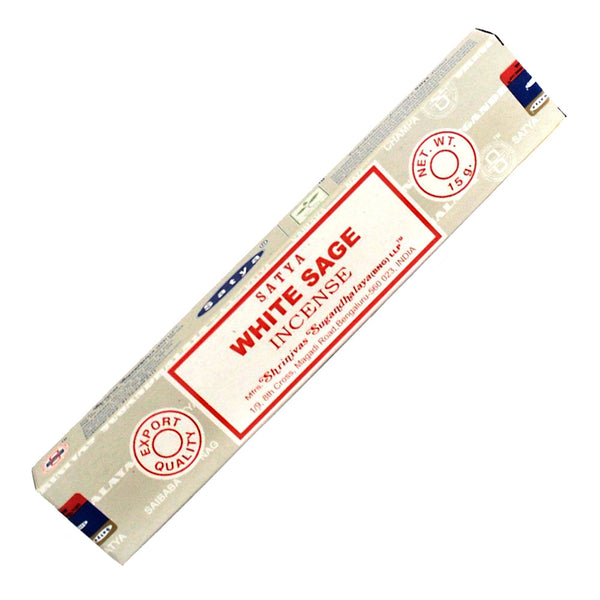Satya White Sage Incense Sticks 15 gram pack