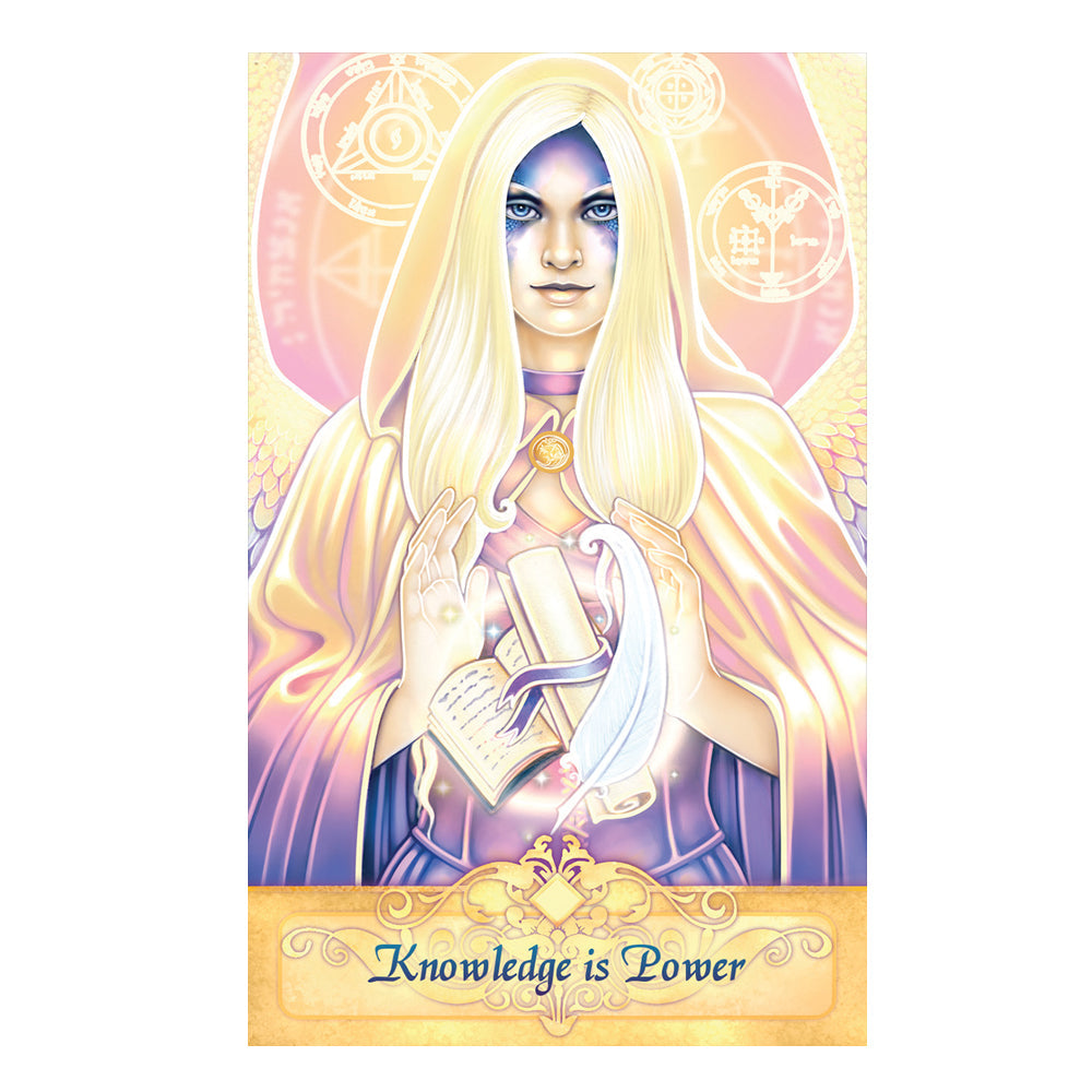 Seeker Oracle Tarot close-up of card artwork for tarot reading and collection use.