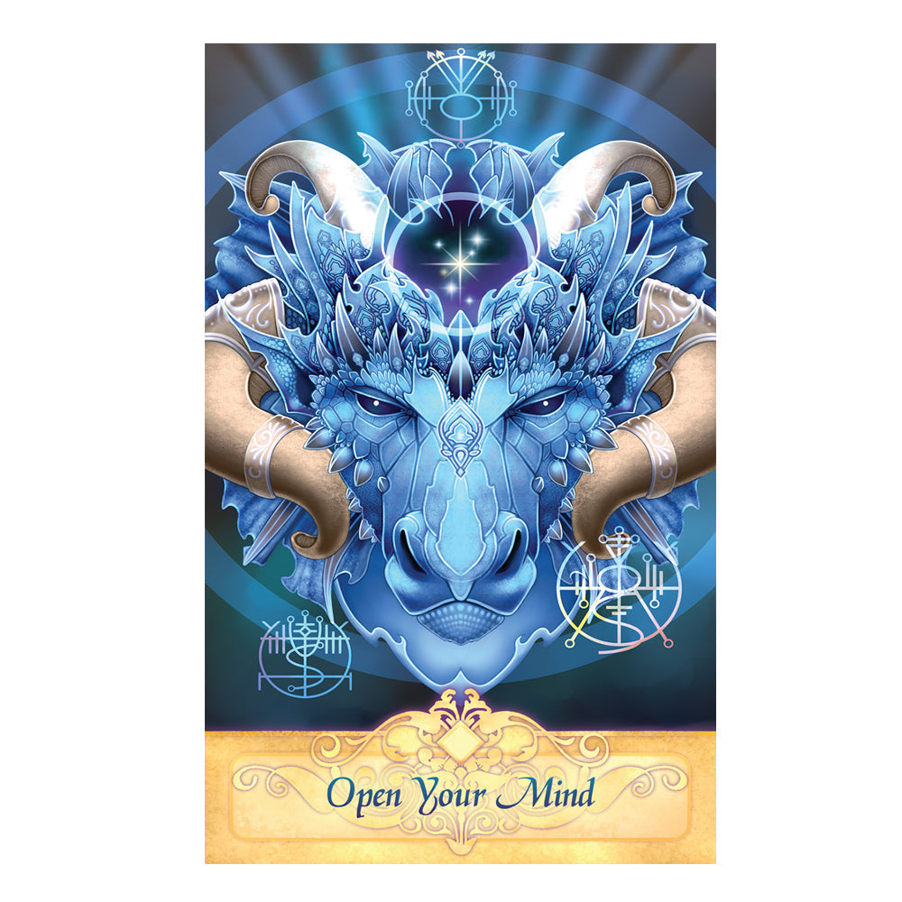 Seeker Oracle Tarot guidebook included with the deck for interpreting card meanings.
