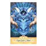 Seeker Oracle Tarot guidebook included with the deck for interpreting card meanings.