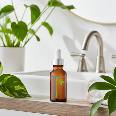 Sesame Carrier Oil bottle for massage, skin moisturizing, and daily body care use.