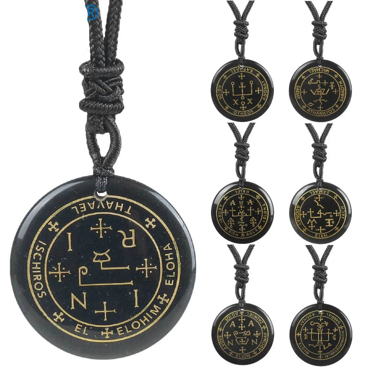 Seven Archangel pendant religious jewelry for devotion, spiritual guidance, and meaningful everyday use.