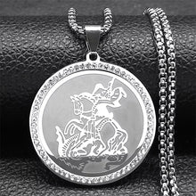 Seven Archangels necklace pendant jewelry for spiritual protection, prayer, and meaningful religious wear.